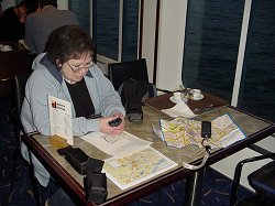 Working out our caching strategy for Newcastle aboard the Princess of Norway