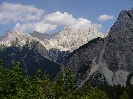 The Julian Alps in Slovenia